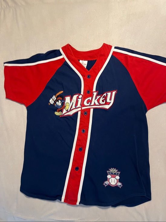 Disney Tops - Vintage THE DISNEY STORE Mickey Mouse Baseball Jersey - Price Is Firm